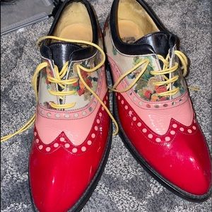 Size 9 Fluevogs. Worn minimally. Excellent condition. Selling for $200.00